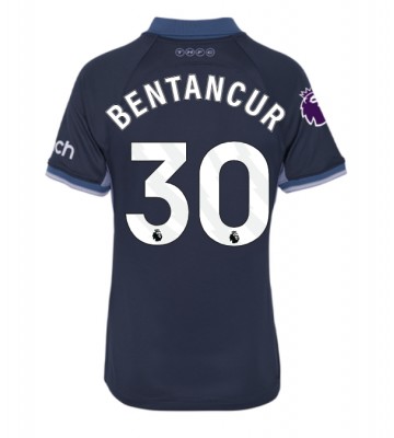 Tottenham Hotspur Rodrigo Bentancur #30 Bortatröja Kvinnor 2023-24 Kortärmad